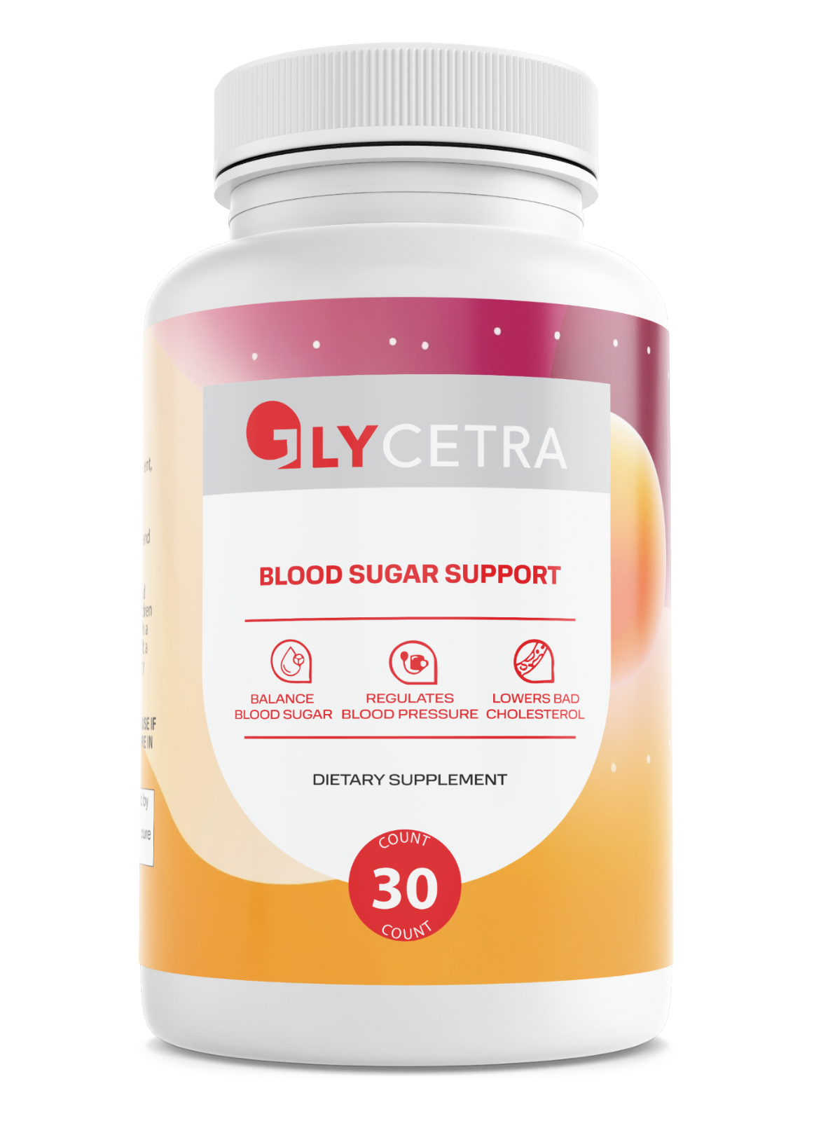 Glycetra Blood Health Support Dietary Supplement 30 Capsules — photo 1