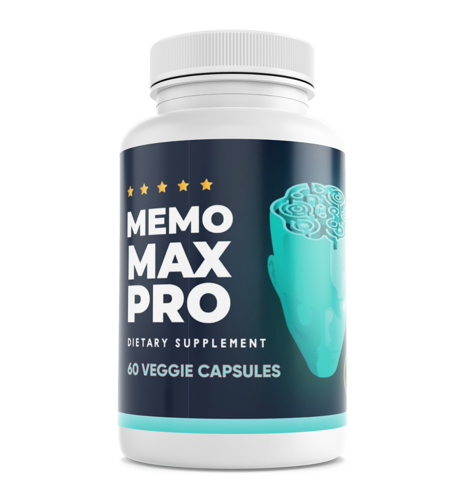 Memo Max Pro Nootropic Supplement - Brain Productivity Support (60 Capsules) — photo 1