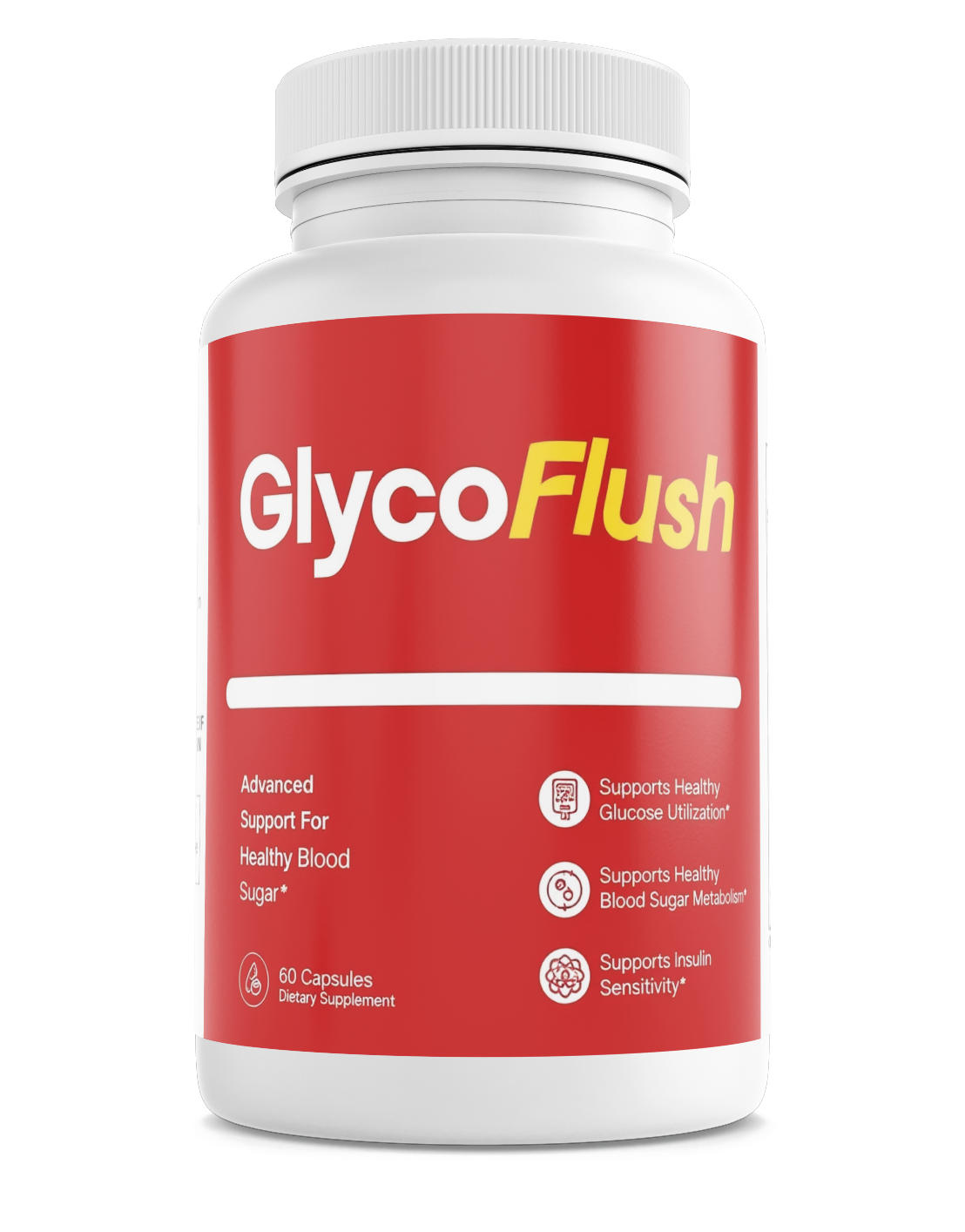GlycoFlush Blood Health Support  Glyco Flush Dietary Supplement 60 Capsules — photo 1