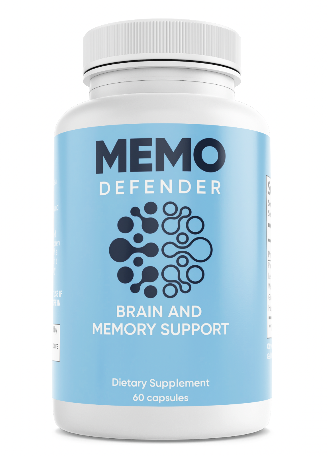 Memo Defender Brain Memory Health Support  Dietary Supplement 60 Capsules — photo 1