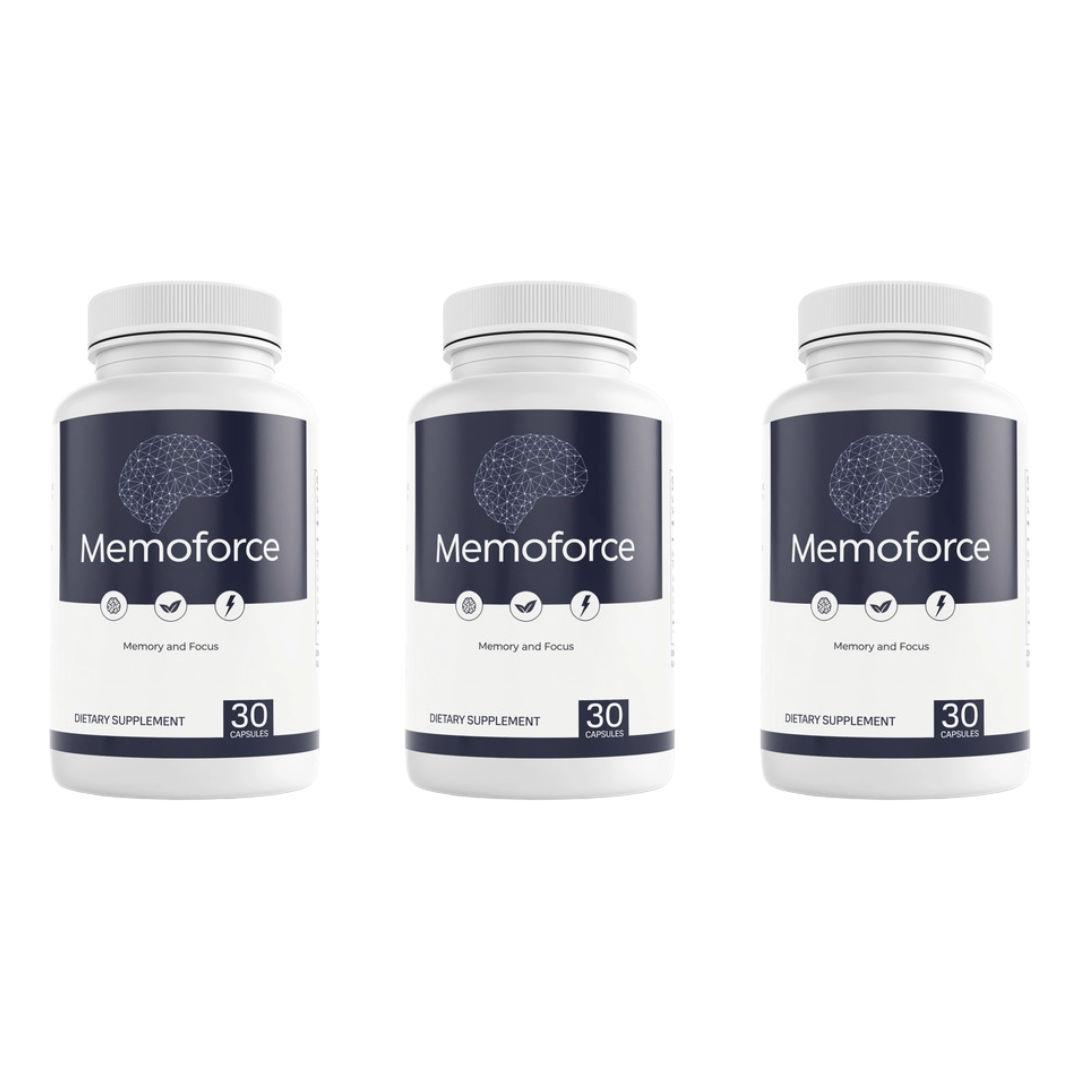 MemoForce Mind Cognitive Support Dietary Supplement 30 Capsules (Bundle of 3) — photo 1