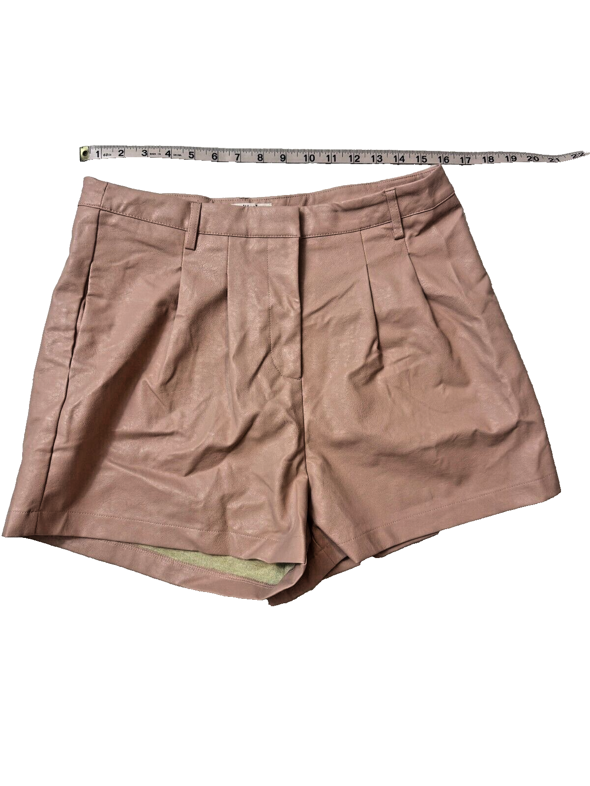 Mittoshop High Waist Large Shorts Pink pu Women's Sailor — photo 1