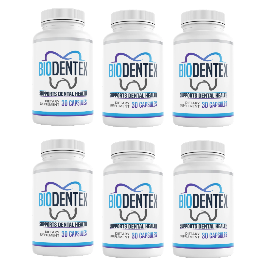 Bio Dentex Dental Health Support Dietary Supplement 30 Capsules (Bundle of 6) — photo 1
