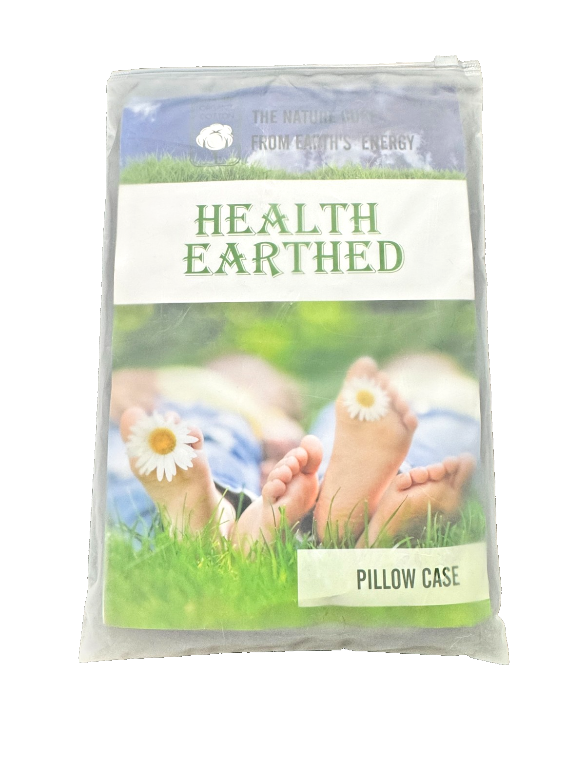 Grounding Pillowcase King with 10% Silver Fiber Conductive Organic Cotton — photo 1