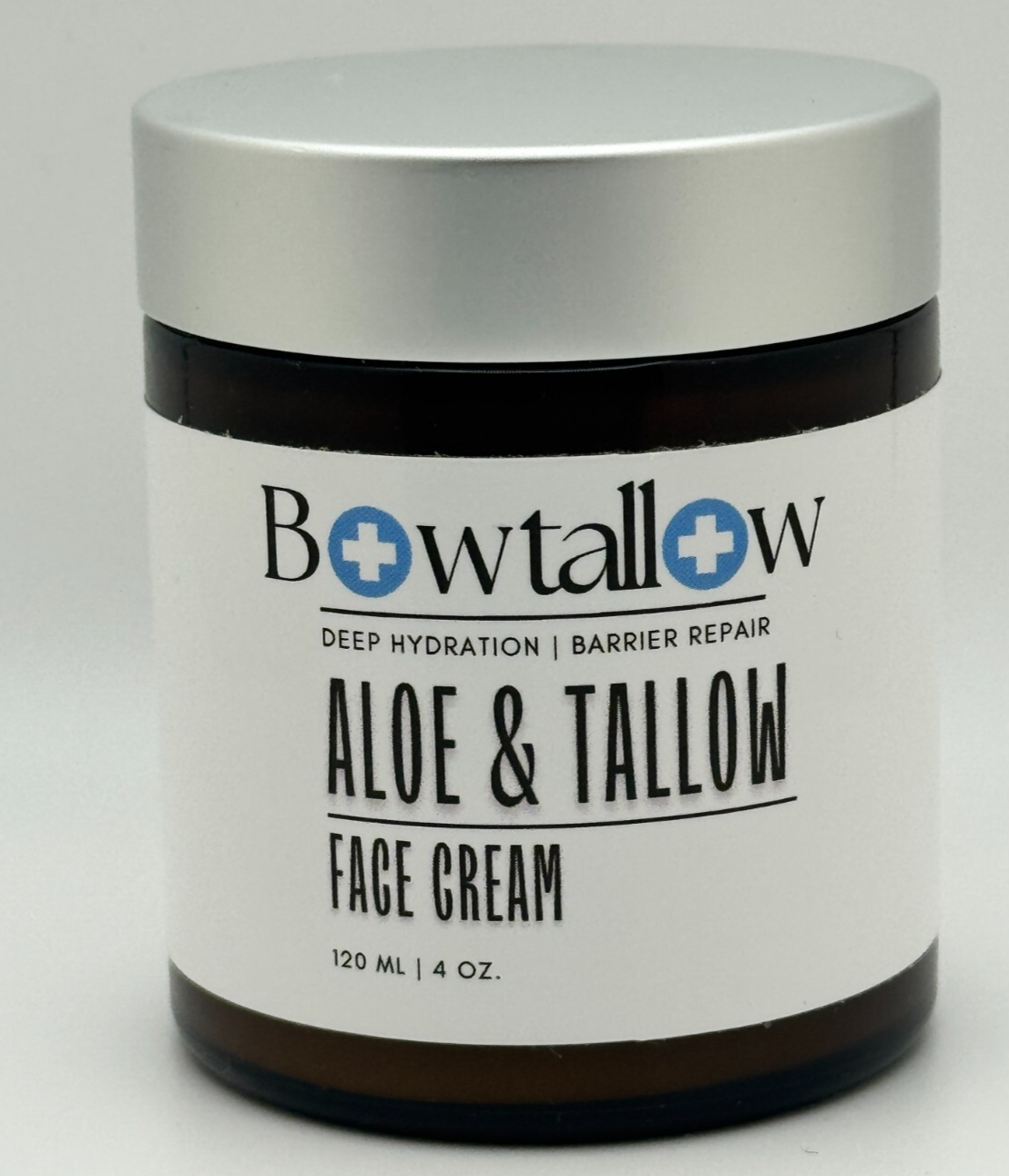 Bowtallow Aloe Tallow Face Cream Barrier Repair Deep Hydration 120ml 4 oz — photo 1