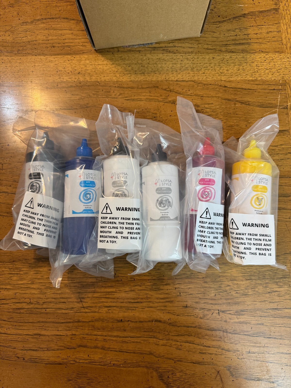 Lotsa Style PREMIUM DTF Heat Transfer Ink Refill Pro Tech — photo 1