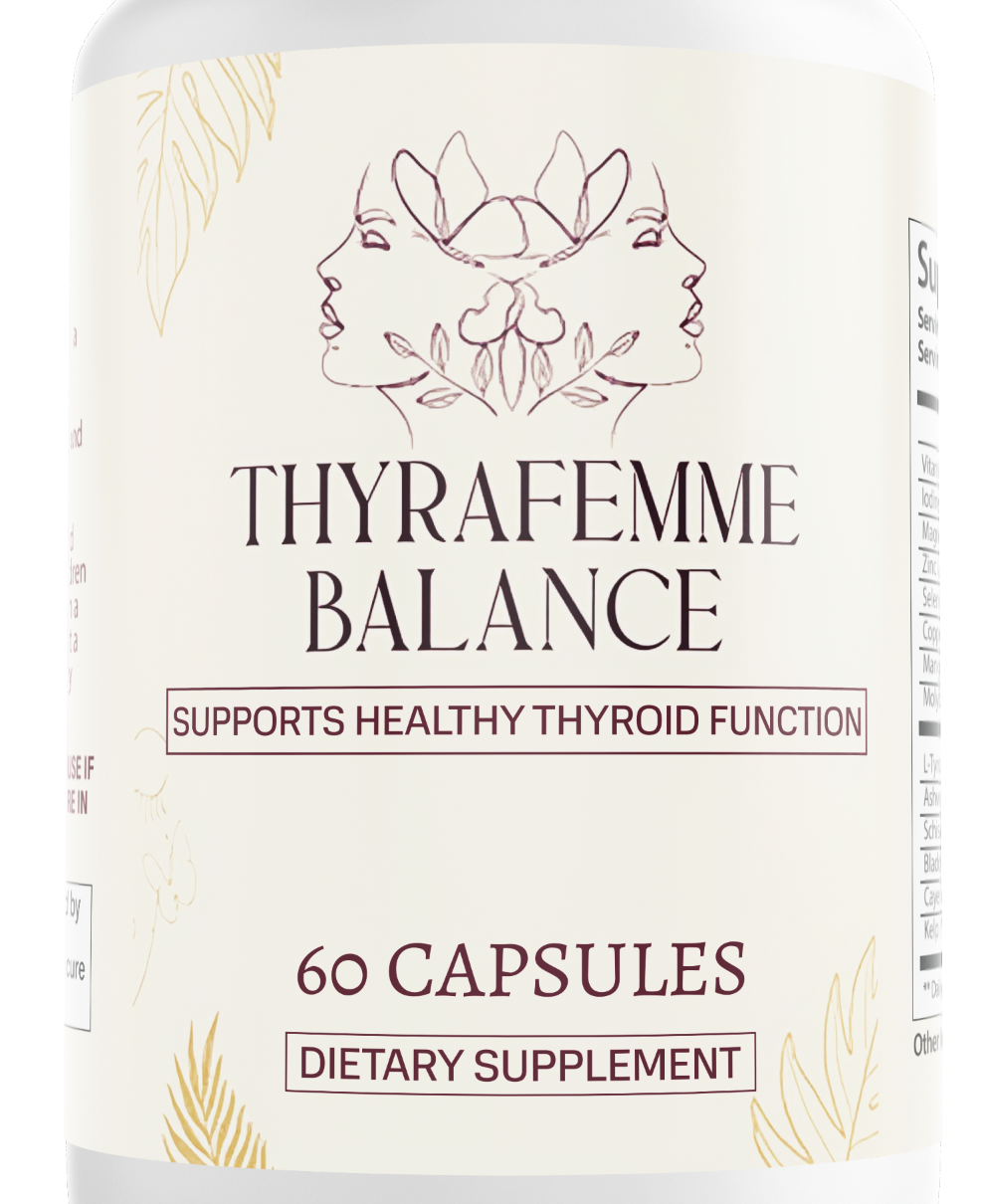 ThyraFemme Balance Thyroid Health Support Dietary Supplement 60 Capsules — photo 1
