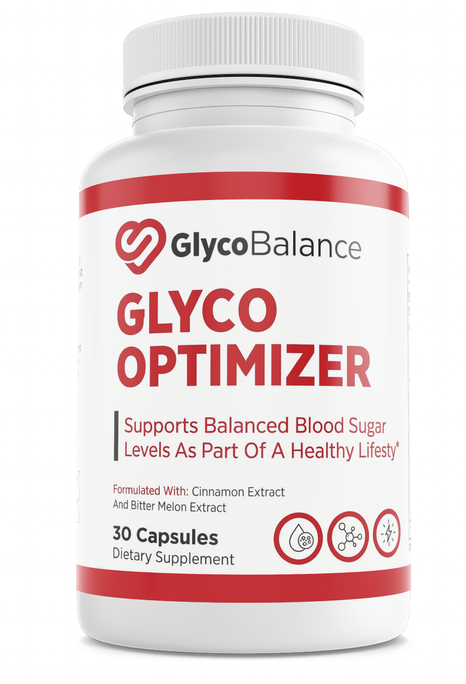 GlycoBalance Glyco Optimizer Blood Health Support Dietary Supplement 30 Capsules — photo 1