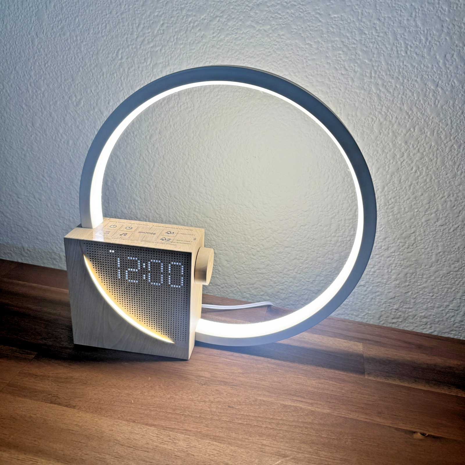 Sunrise Alarm Clock for Heavy Sleepers Adults Wake-up Light Sleeper Lights — photo 1