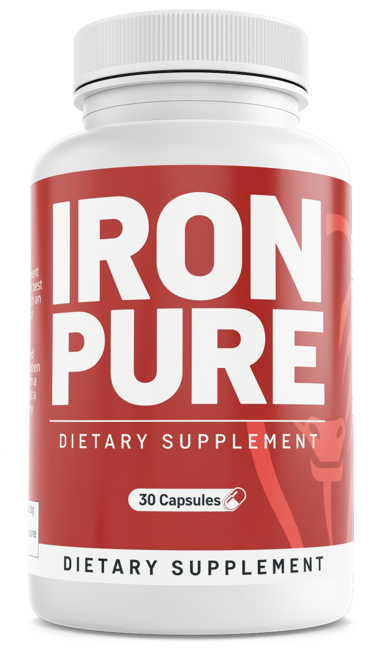 Iron Pure Mens Health Support IronPure Stamina Dietary Supplement 30 Capsules — photo 1