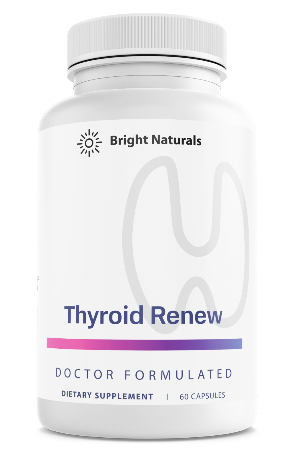 Bright Naturals Thyroid Renew Dietary Supplement 60 Capsules — photo 1