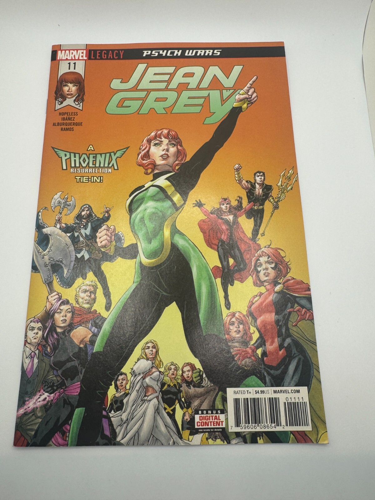 Psych Wars Marvel Legacy 11 - Jean Grey — photo 1