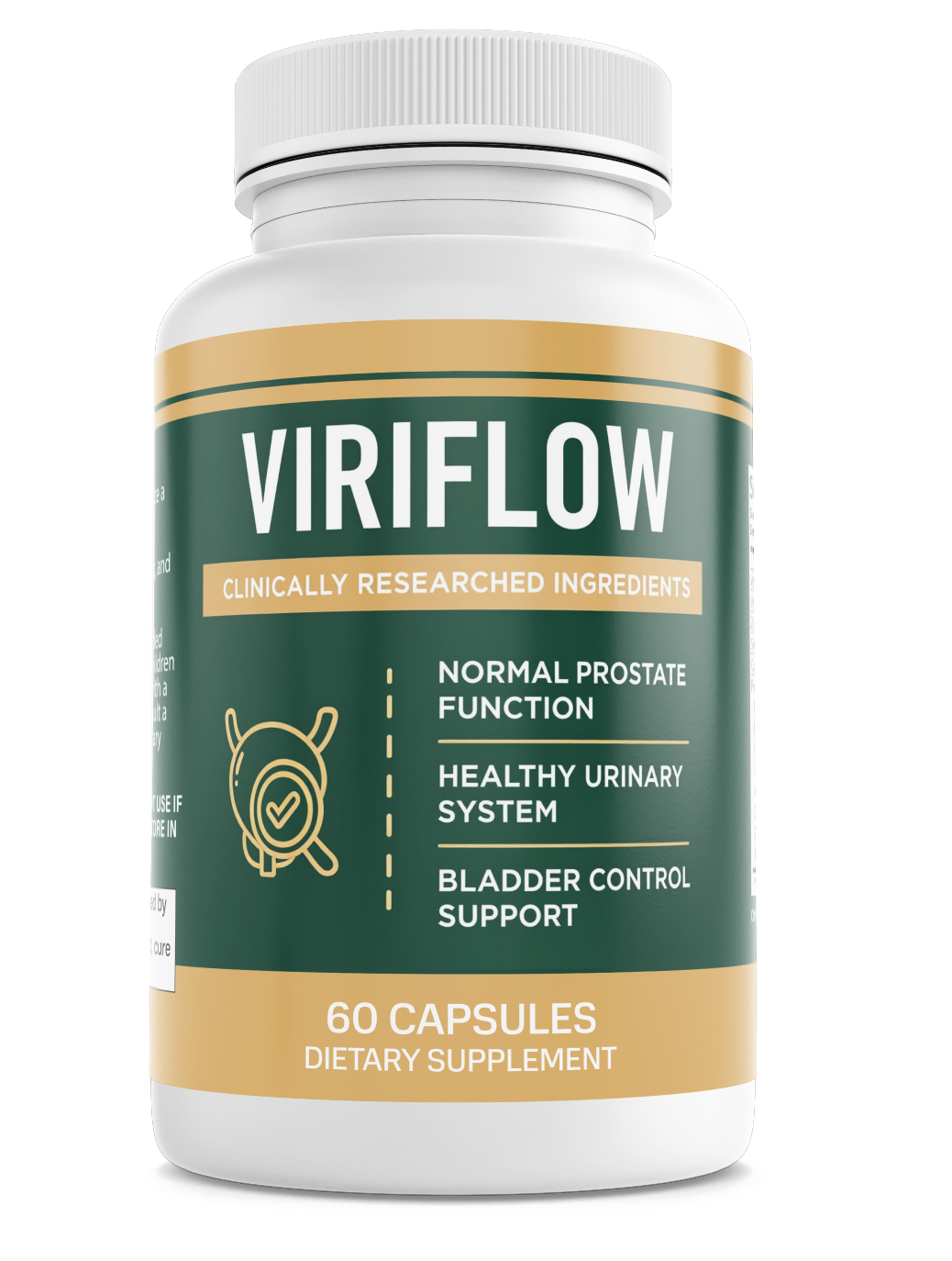 ViriFlow Prostate Health Support Viri Flow Dietary Supplement 60 Capsules — photo 1