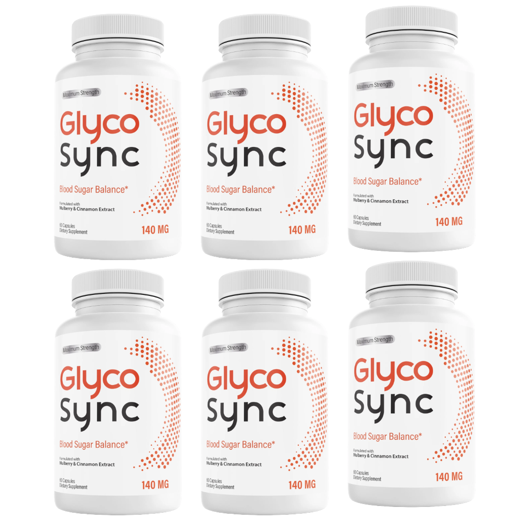 Glyco Sync Blood Sugar Balance Dietary Supplement 60 Capsules (Bundle of 6) — photo 1