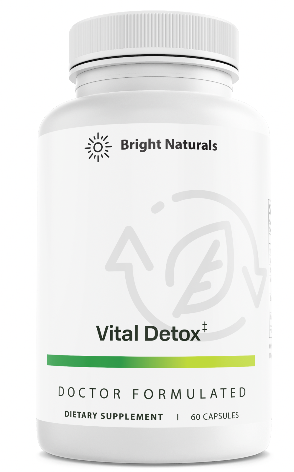 Bright Naturals Vital Detox Dietary Supplement 60 Capsules — photo 1