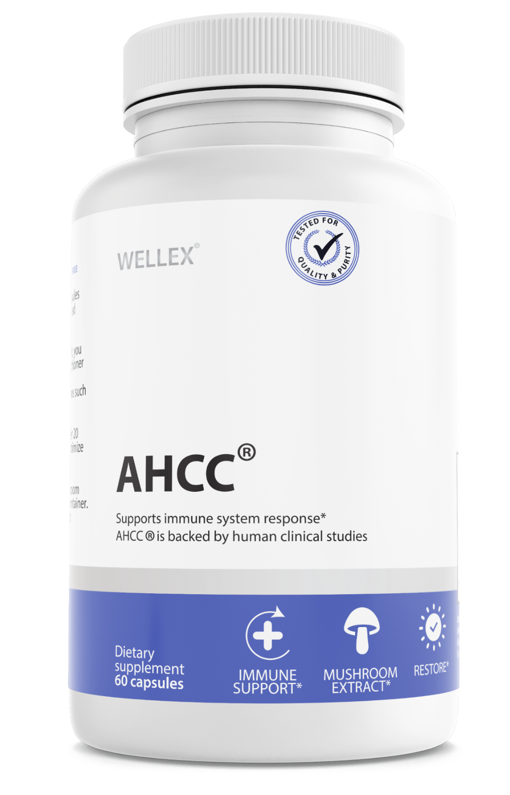 AHCC restore Immune Support Dietary Supplement 60 Capsules — photo 1