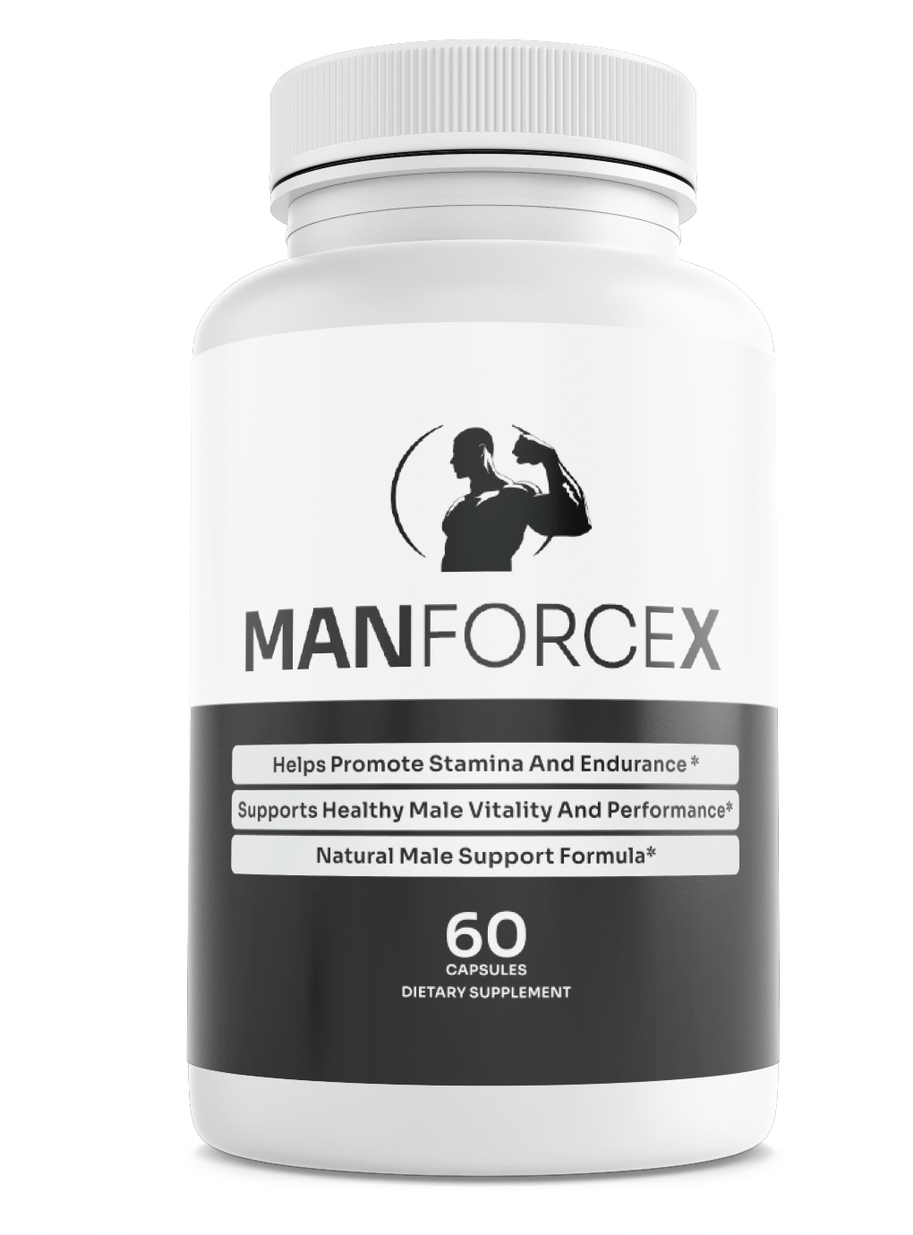 Man Force X Male Health Stamina Support Dietary Supplement 60 Capsules — photo 1
