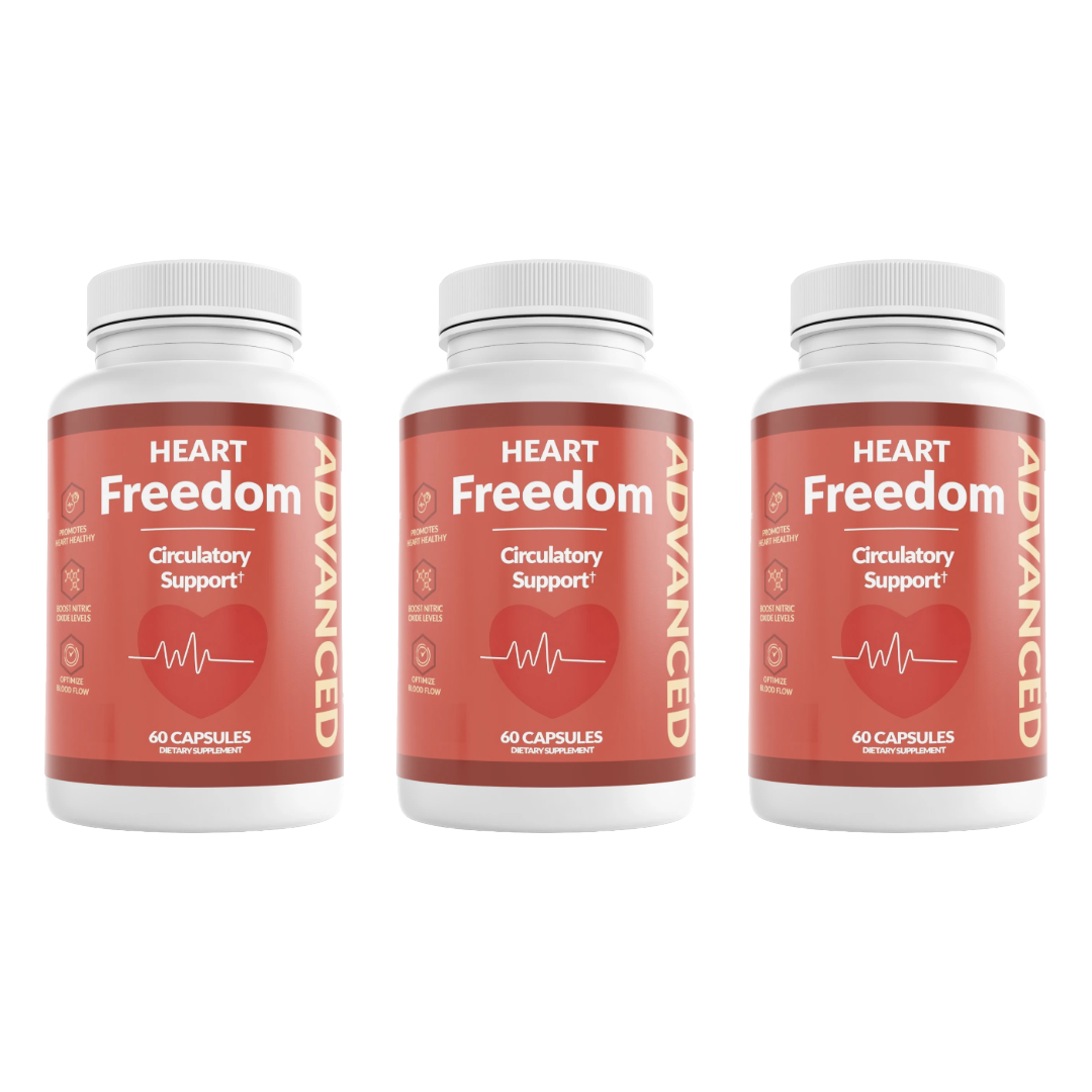 Heart Freedom Circulatory Support Dietary Supplement 60 Capsules (Bundle of 3) — photo 1