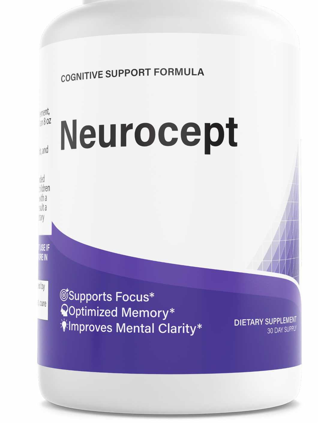 NeuroCept Mind Cognitive Focus Memory Clarity Dietary Supplement 30 Capsules — photo 1