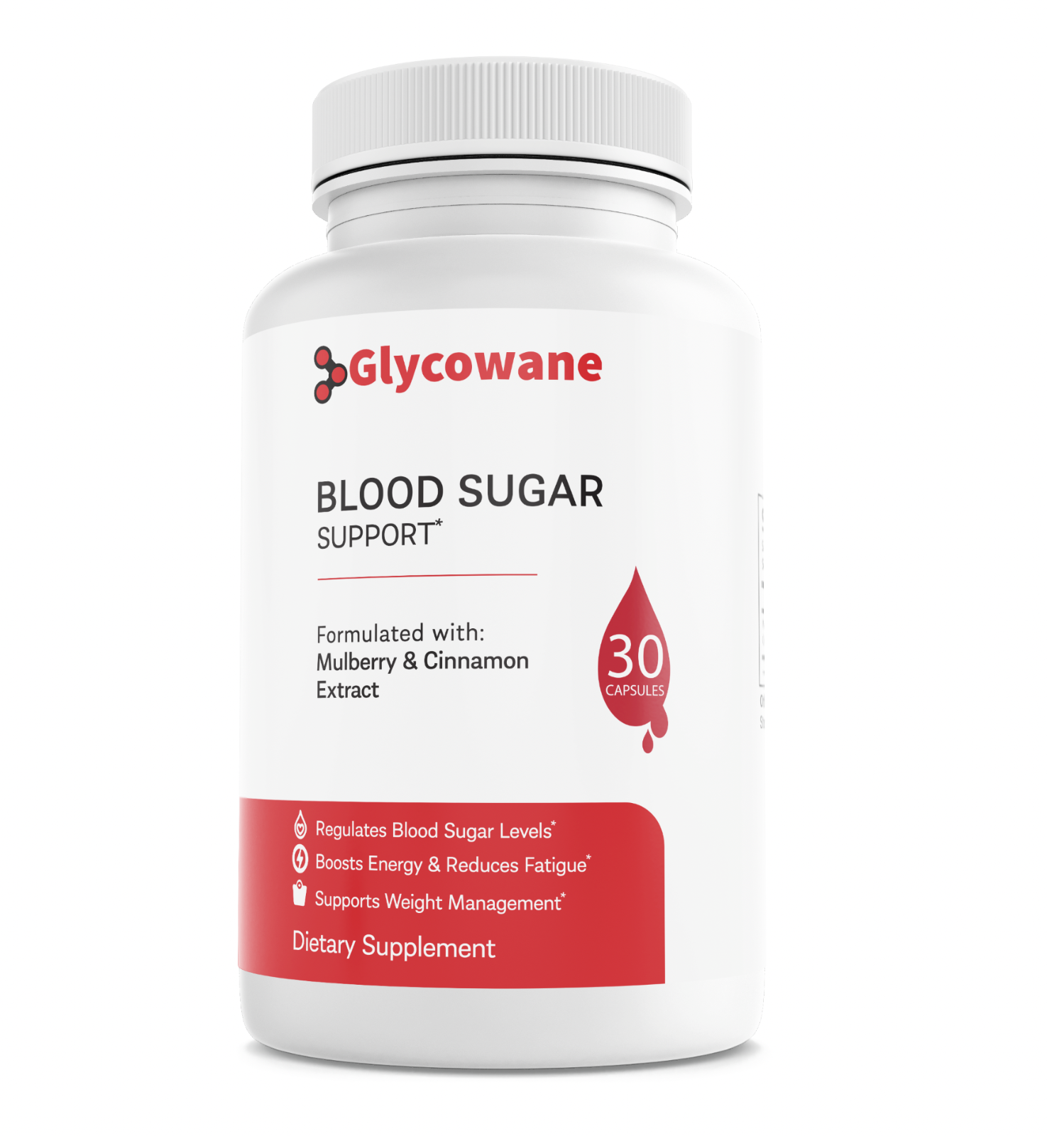Glycowane Blood Sugar Support Dietary Supplement - 30 Capsules — photo 1