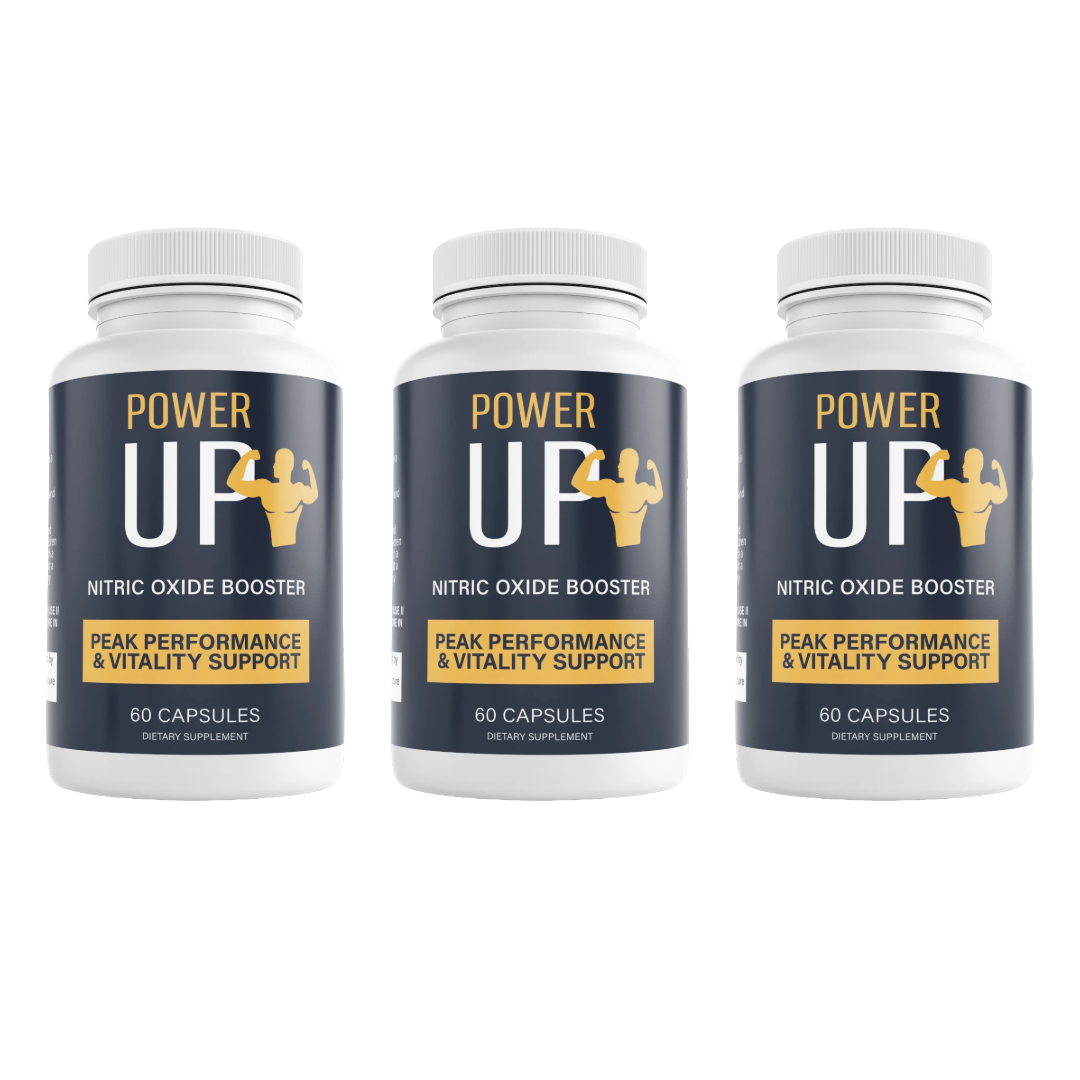 Power Up Mens Health Peak Performance Vitality Support 60 Capsules (Bundle of 3) — photo 1
