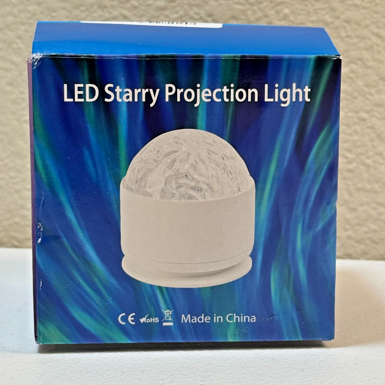 Wireless LED Galaxy Projector Starry Night Light Ocean Wave Projection Lamp — photo 1