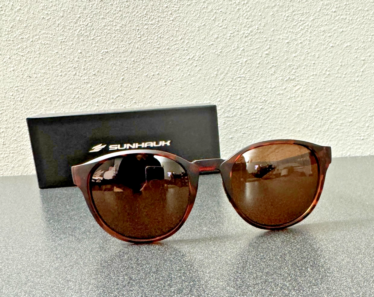 Sunhauk Sandstone J5 Brown UV400 TAC Polarized Sunglasses Women's — photo 1
