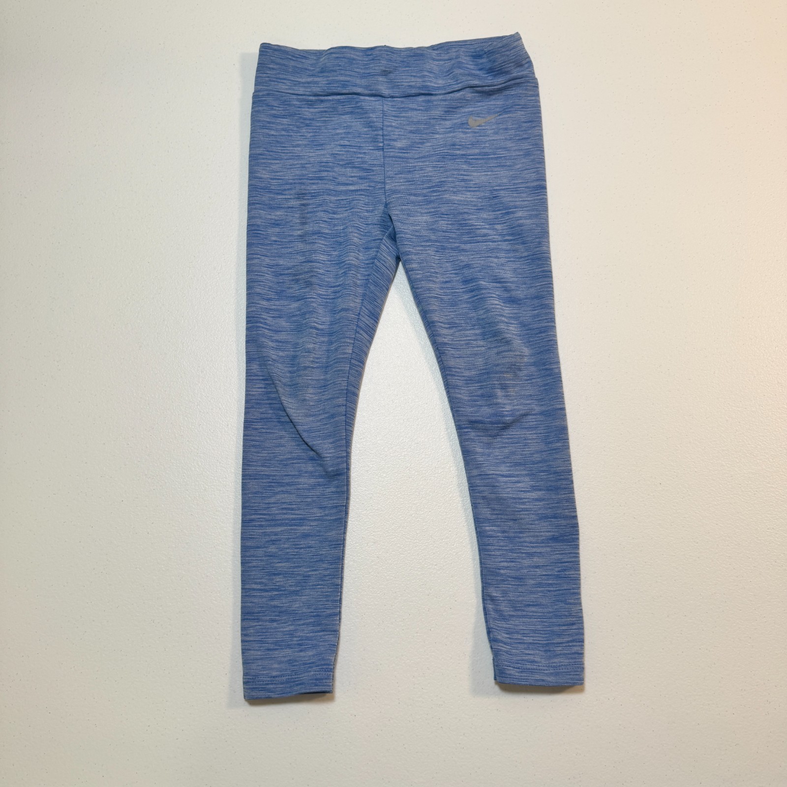 Nike Youth Girl's Dri-Fit One Heather Leggings Blue Heather - Size 5 S 4-5 Years — photo 1