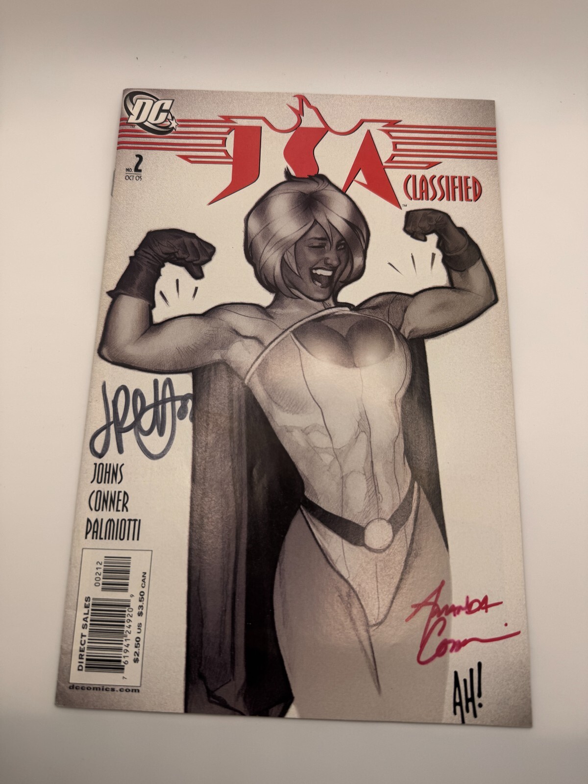 JSA Classified #2  (2005) Johns Conner Palmiotti - Signed — photo 1