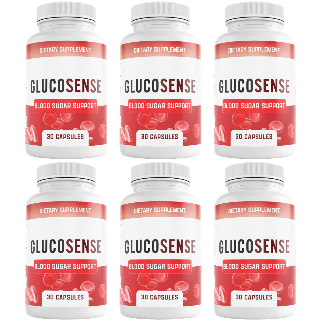 GlucoSense Blood Health Support Dietary Supplement 30 Capsules (Bundle of 6) — photo 1