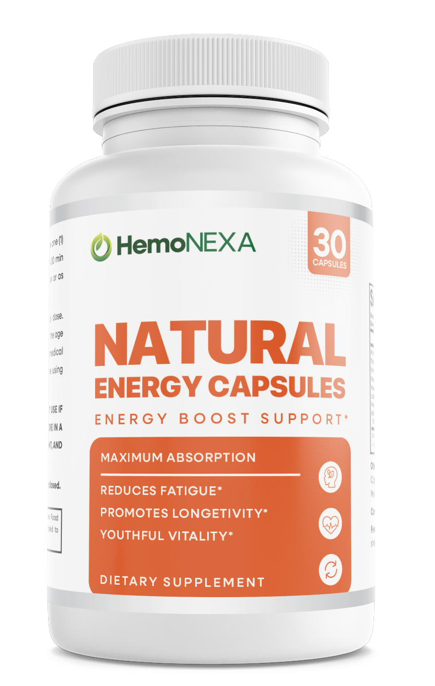 HemoNEXA Natural Energy Health Support Hemo Nexa Dietary Supplement 30 Capsules — photo 1