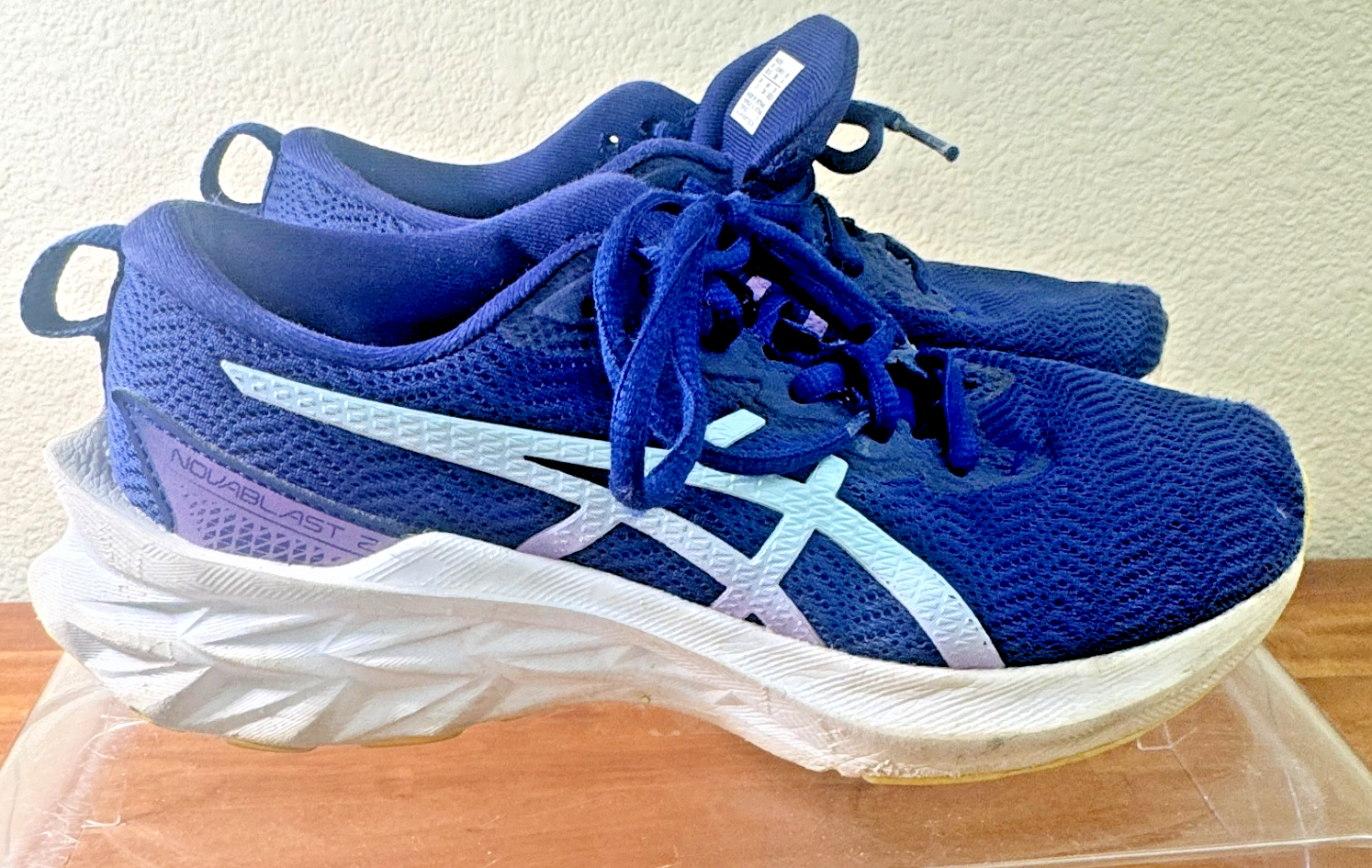 ASICS Dynablast Women’s Size US4 ‘Dive Blue/Soft Sky’ Running Shoes Hike Gym Fit — photo 1