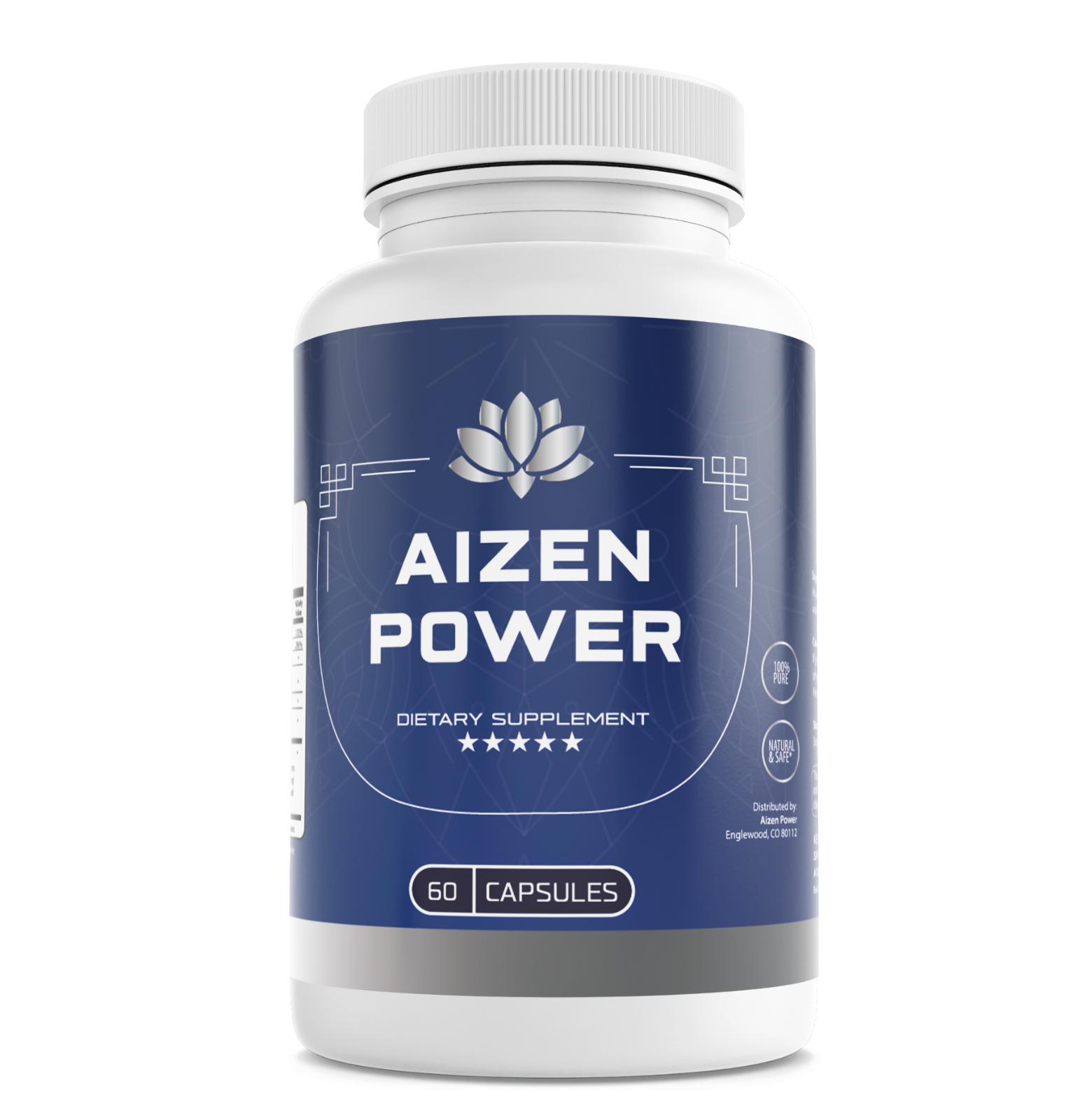 Aizen Power Male Dietary Supplement for Drive & Energy 60 Capsules — photo 1