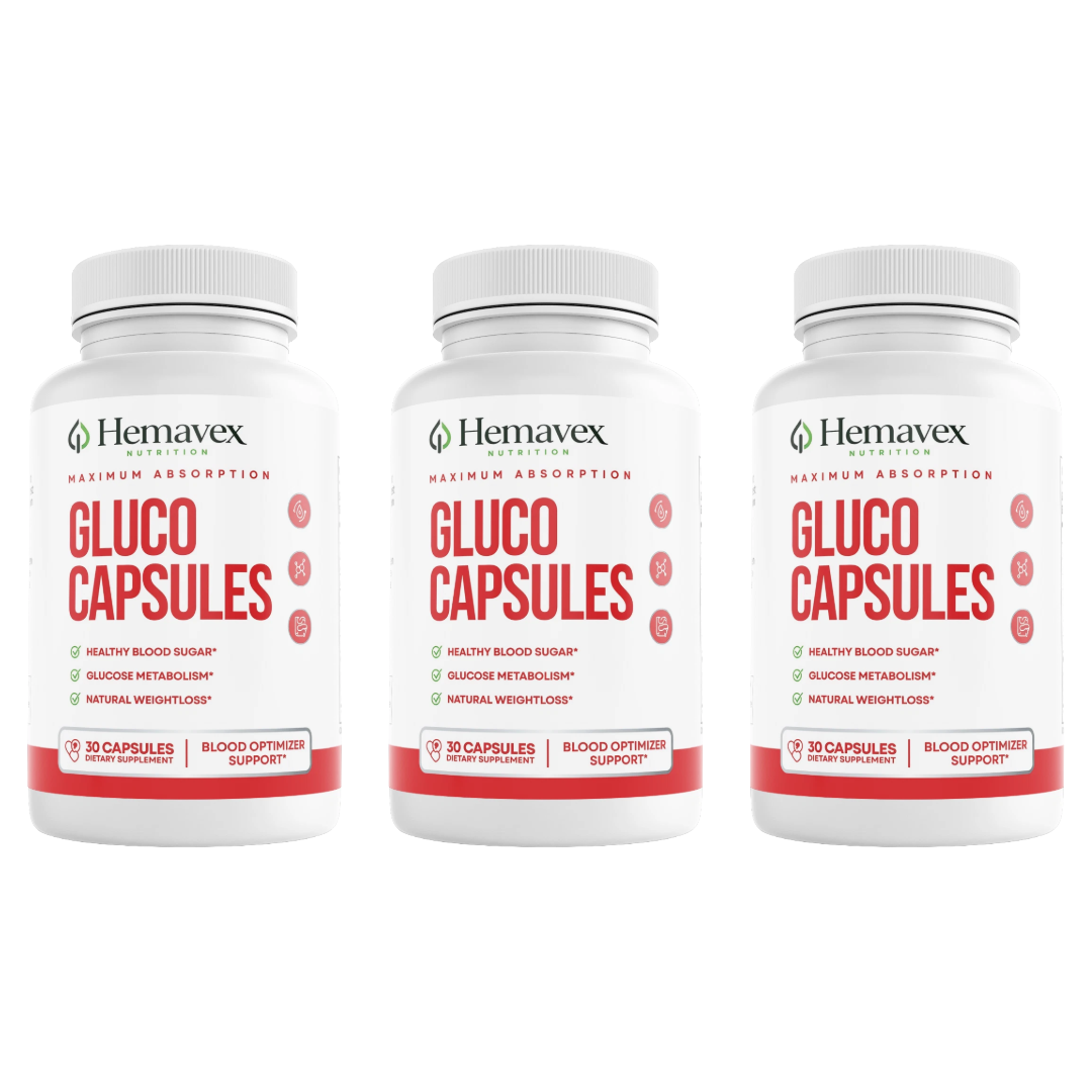 Hemavex Nutrition Health Support Dietary Supplement 30 Capsules (Bundle of 3) — photo 1