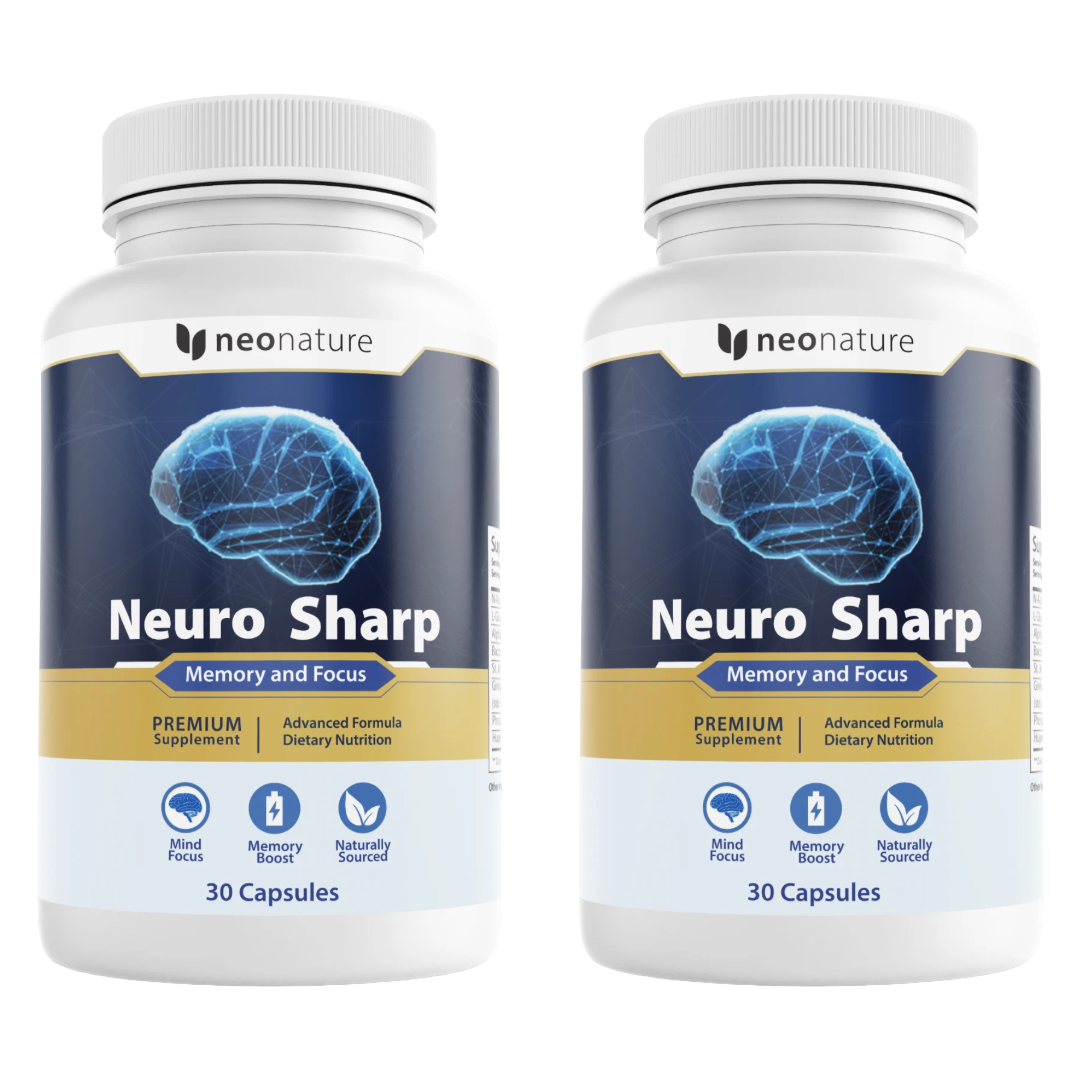 Neuro Sharp Memory Focus Support Dietary Supplement 30 Capsules (Bundle of 2) — photo 1