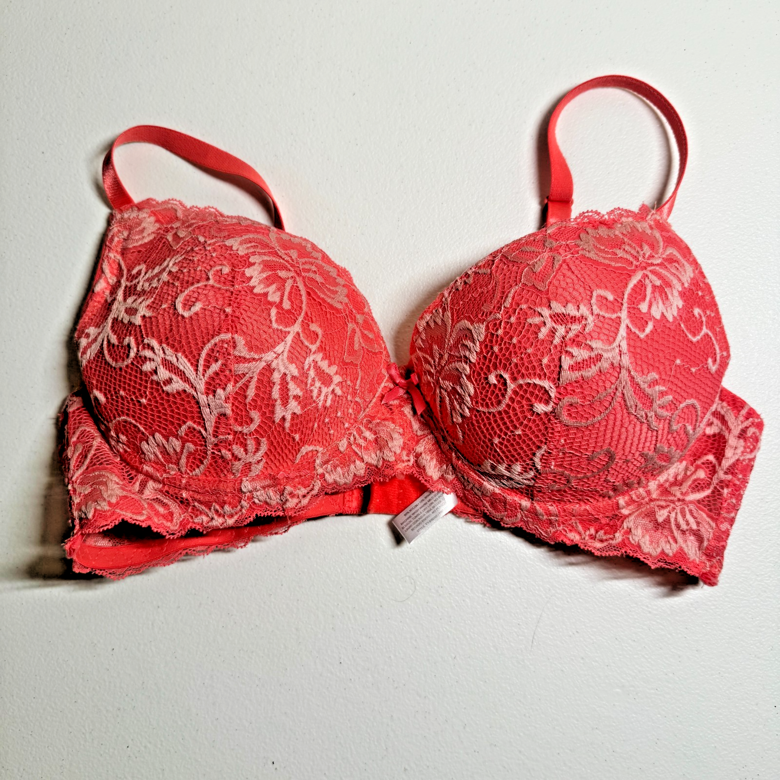 36C Lace Push Up Bra Padded Prima Valentina Intimates Underwire — photo 1