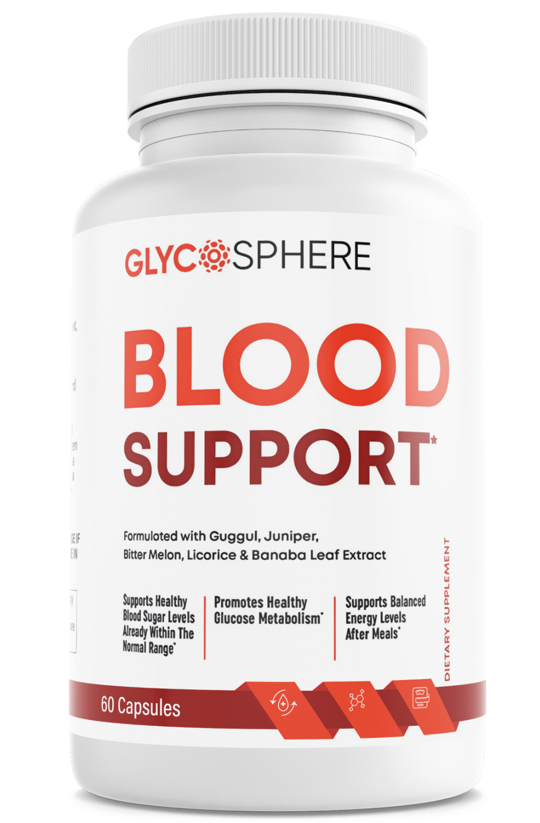 GlycoSphere Glyco Sphere  Blood Health Support Dietary Supplement 60 Capsules — photo 1