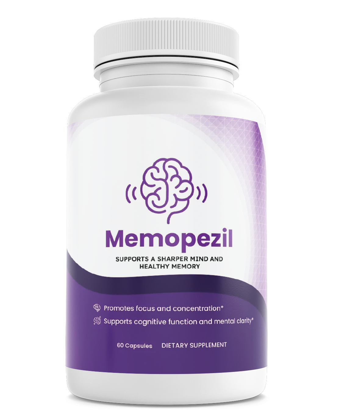 Memopezil Mind & Memory Cognitive Support Dietary Supplement 60 Capsules — photo 1