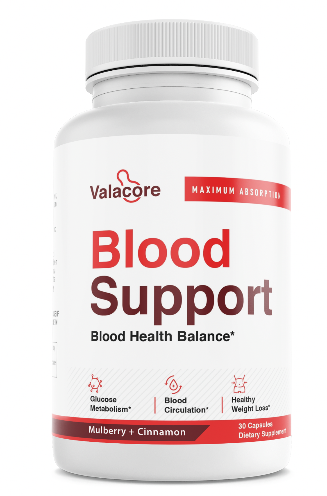 Valacore Blood Support Dietary Supplement 30 Capsules — photo 1