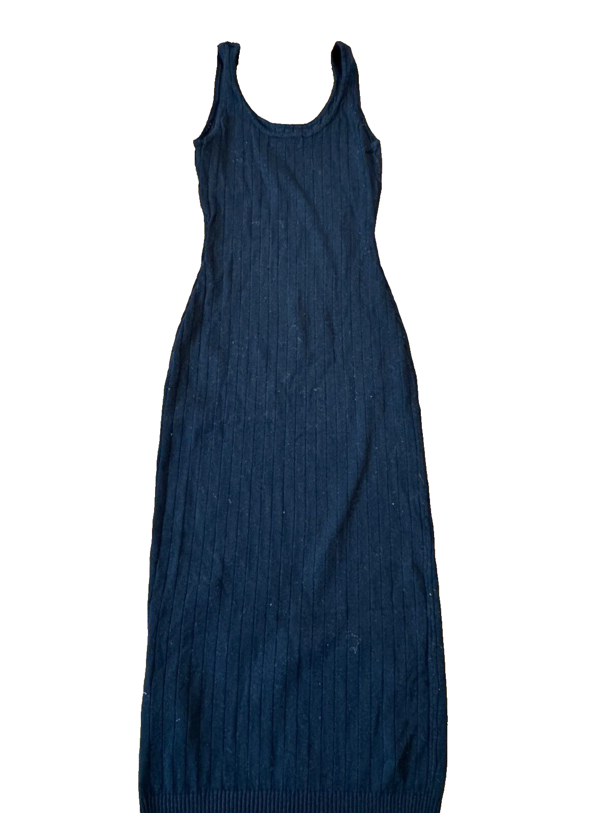 HERA COLLECTION Black Ribbed Casual Women’s Bodycon Dress Medium — photo 1