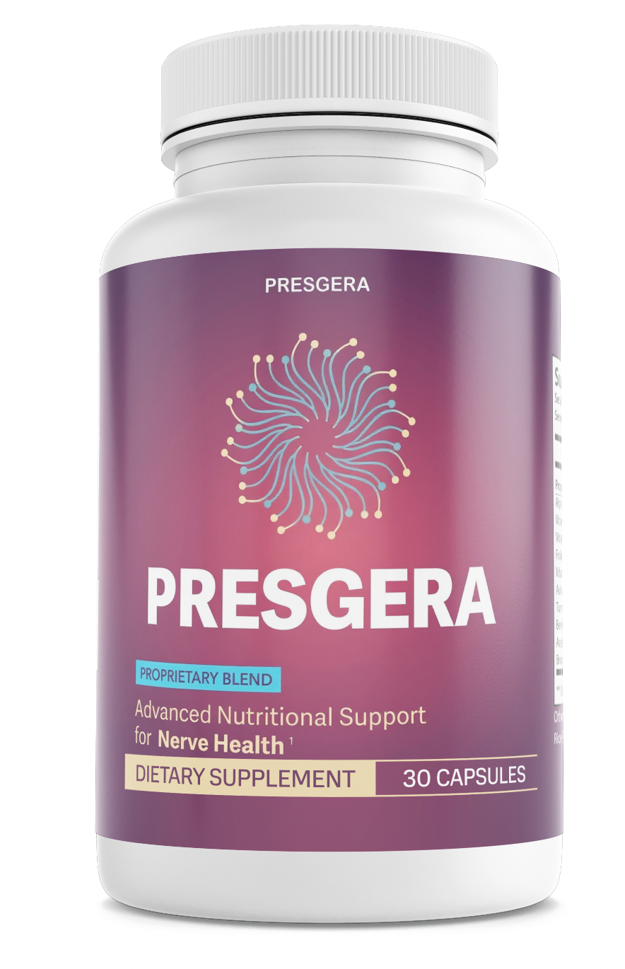 Presgera Nerve Health Dietary Supplement 30 Capsules — photo 1