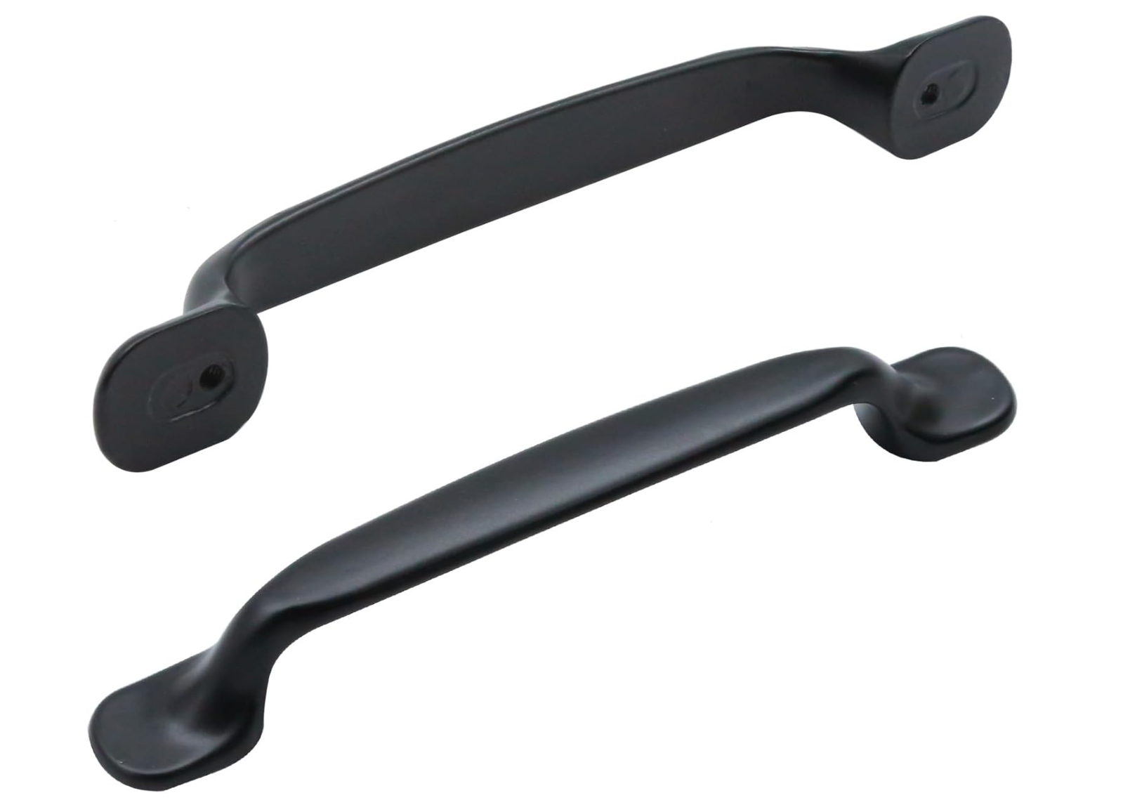 5Inch 128mm Matte Black Cabinet Pulls Rust Resistant Kitchen Cabinet Handle 4pcs — photo 1