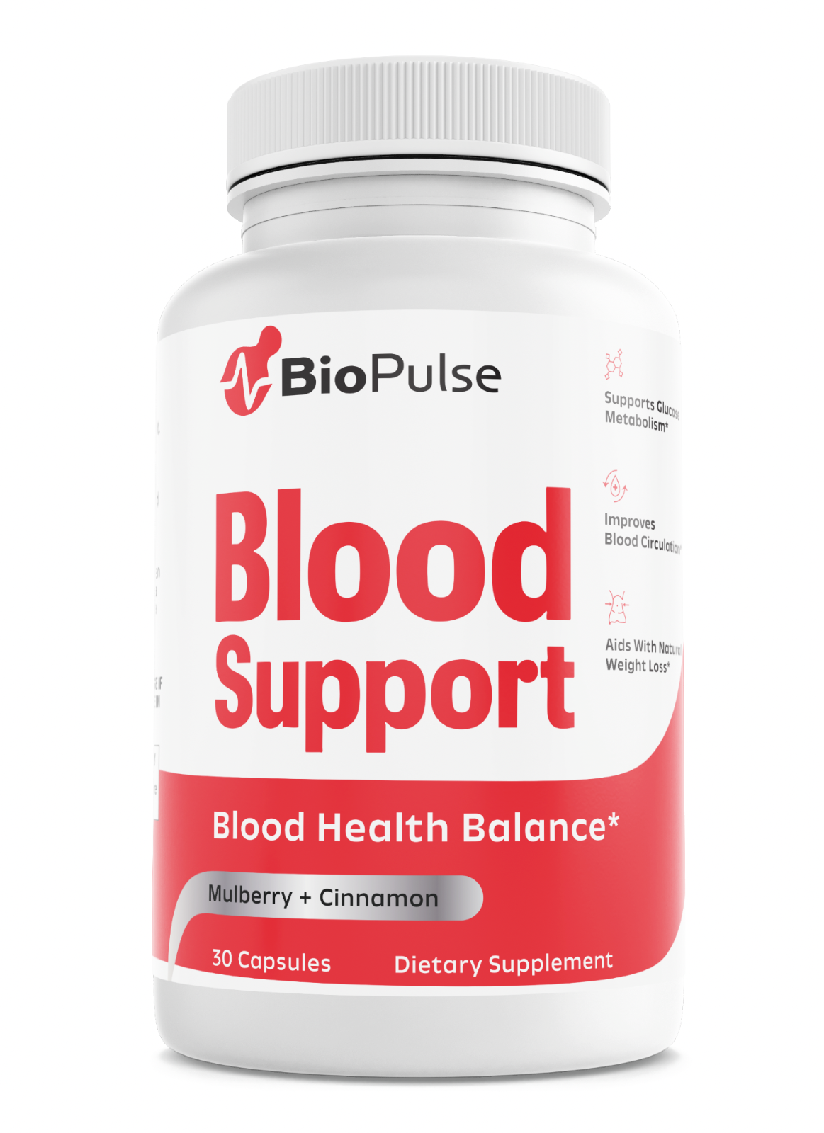 Bio Pulse Blood Support Blood Health Balance  Dietary Supplement 30 Capsules — photo 1