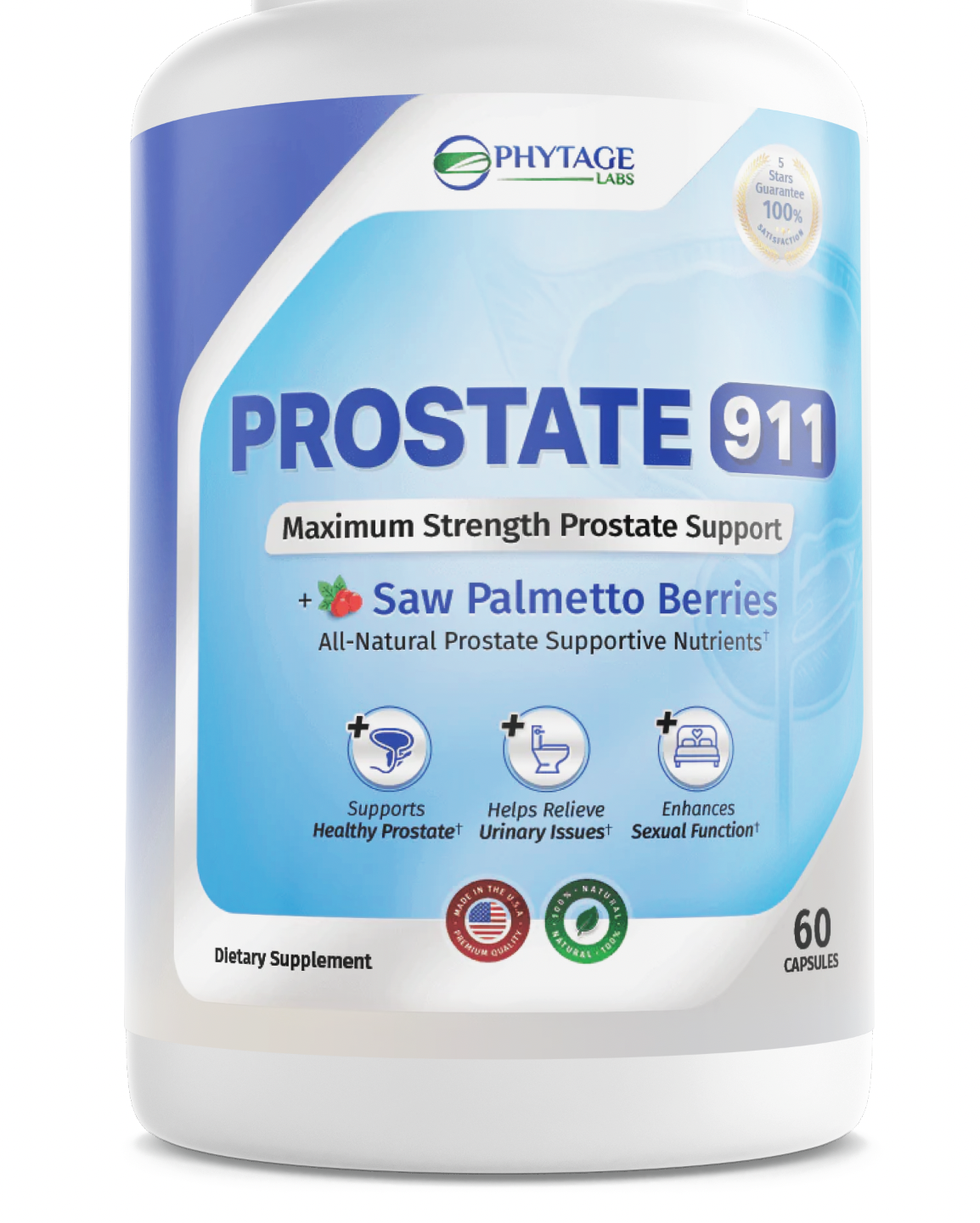 Prostate 911 Maximum Strength Prostate Support Dietary Supplement - 60 Capsules — photo 1