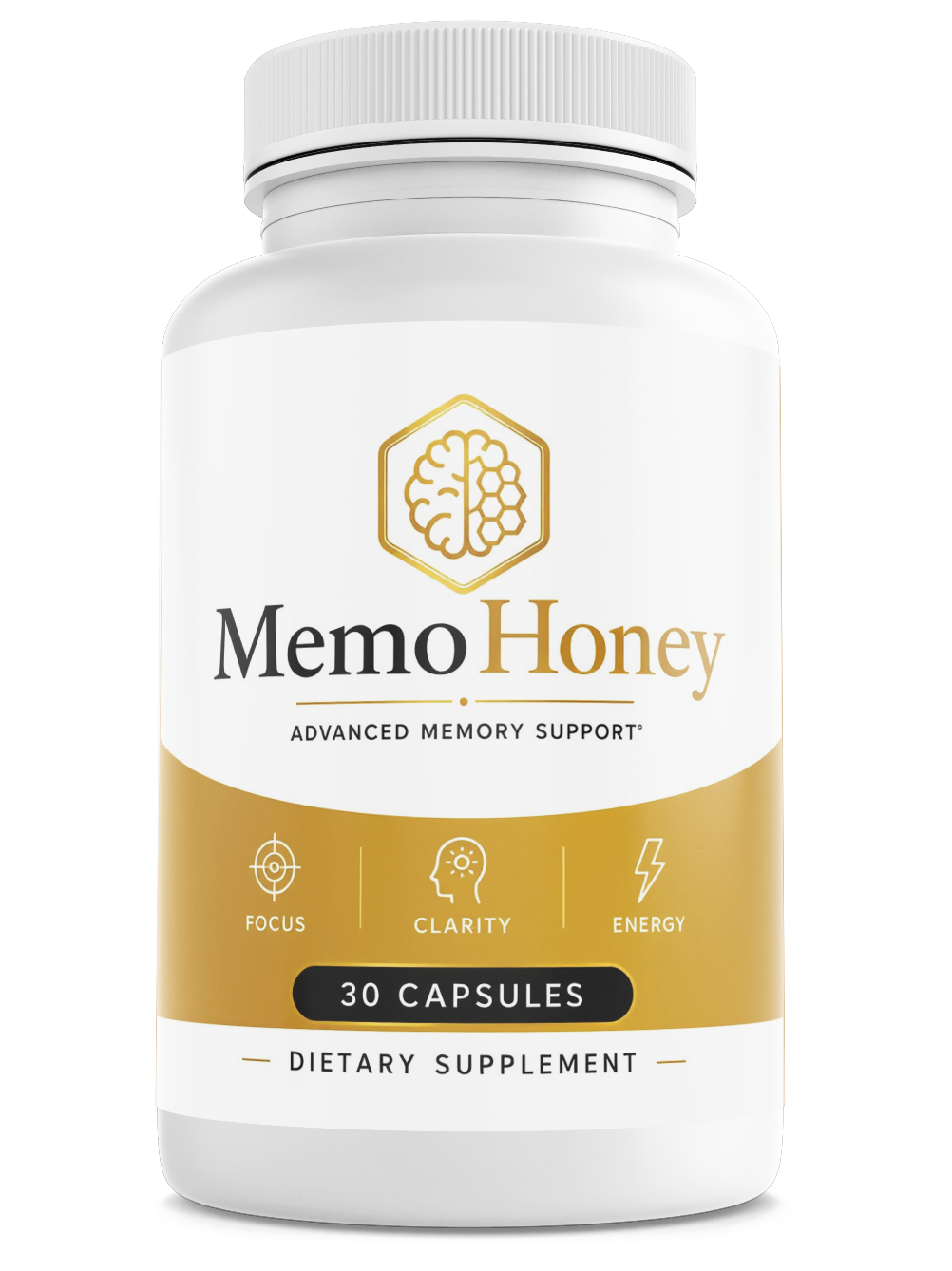 MemoHoney Mind Cognitive Health Support Memo Honey Supplement 30 Capsules — photo 1