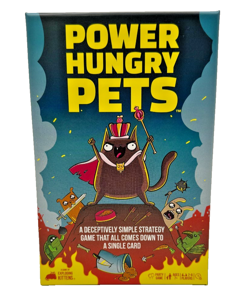 Power Hungry Pets Game By Exploding Kittens A Strategy Party Game 2-6 Players — photo 1