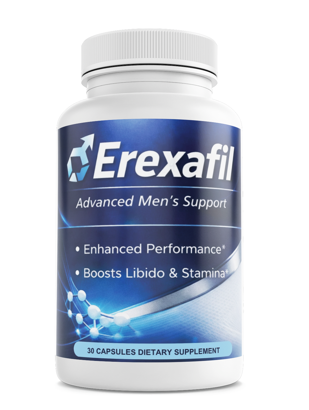 Erexafil Mens Stamina Libido Health Support Dietary Supplement 30 Capsules — photo 1