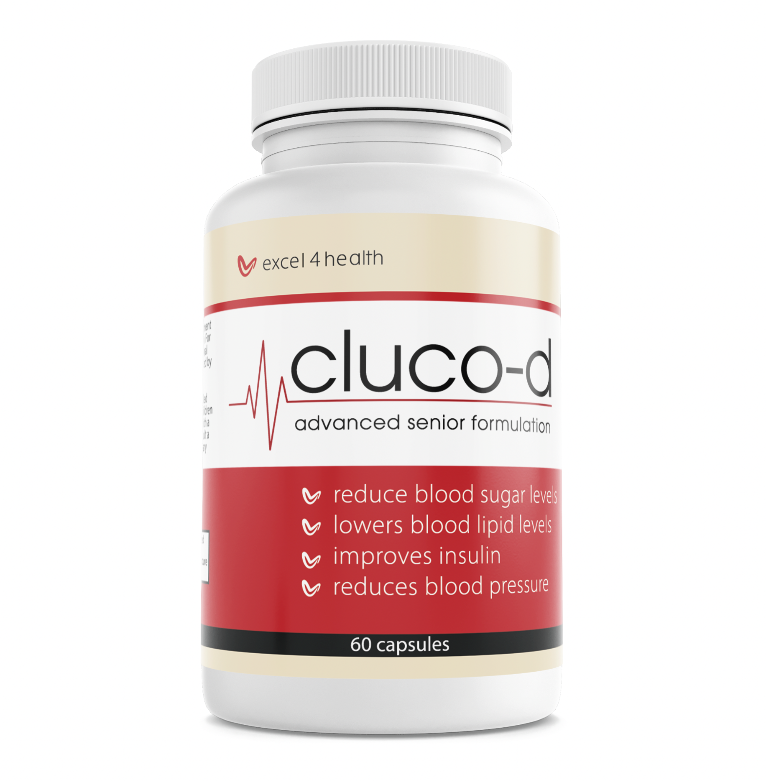 Excel 4 Health Cluco D Cluco-d Dietary Supplement 60 Capsules — photo 1