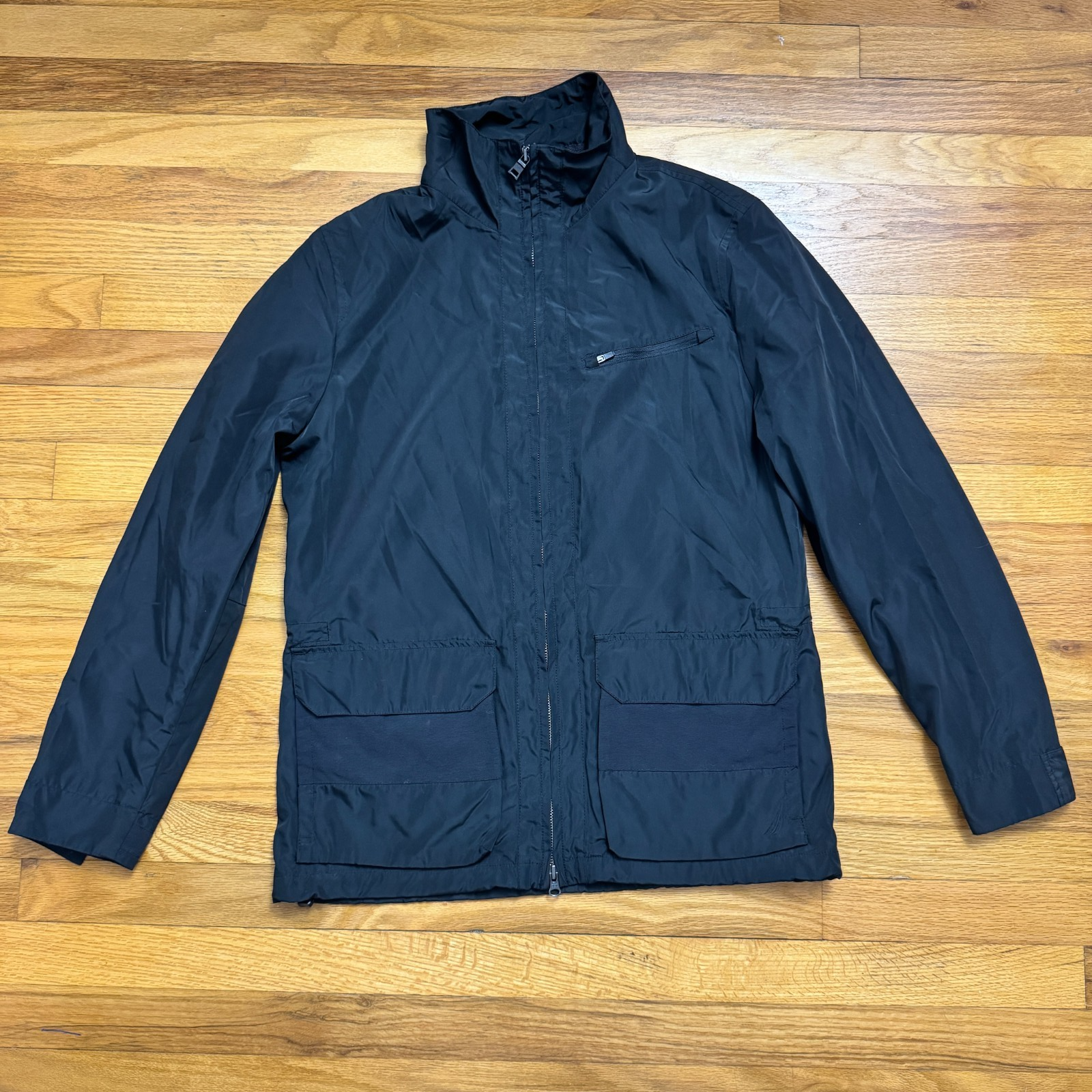Nautica Jacket XS Black Unisex Long Sleeve Zipper pockets Zip Up Winter Cold — photo 1
