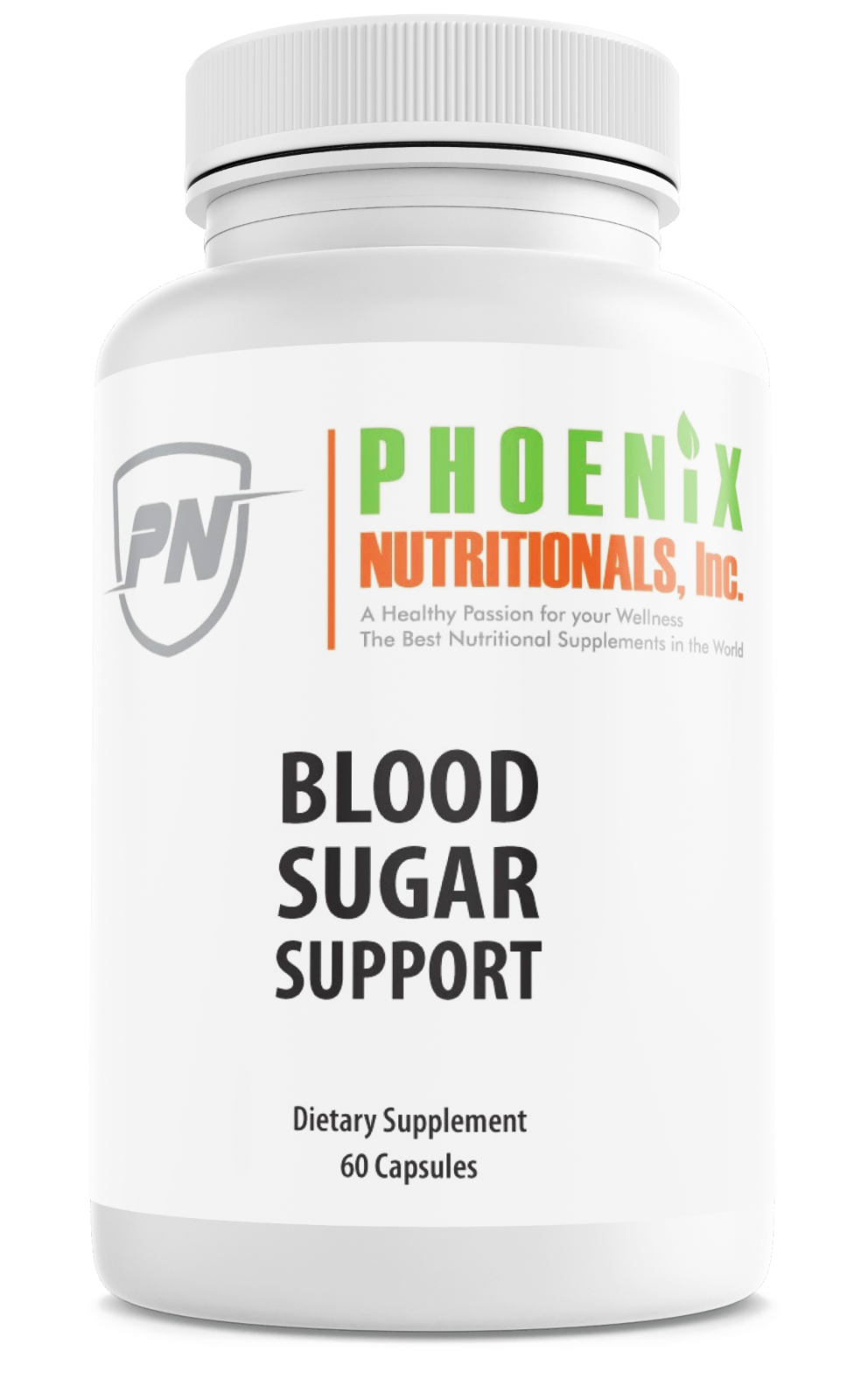 Phoenix Nutritionals Blood Sugar Support - 60 Capsules — photo 1
